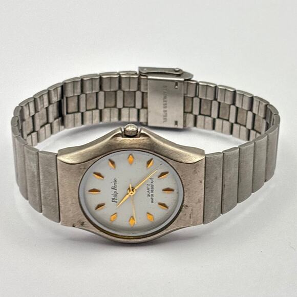 Vintage Silver Philip Persio Men's Watch - Picture 3 of 8